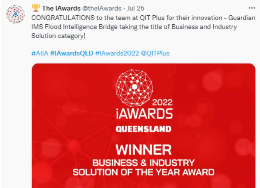 Flood Intel iAwards